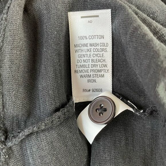 NWT PBX Black Long Sleeve T-Shirt Size M - Picture 7 of 7